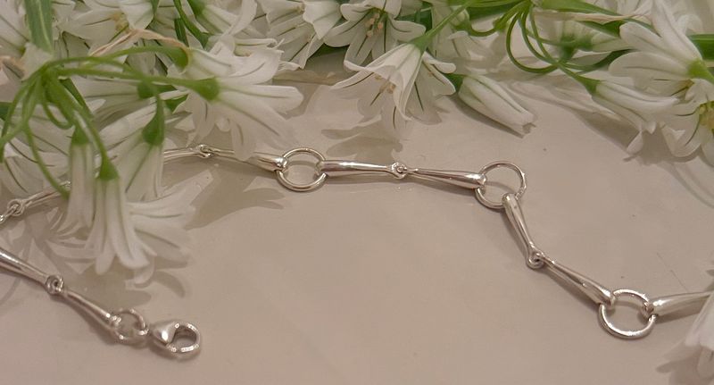 Bit bracelet - silver