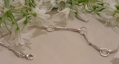 Bit bracelet - silver