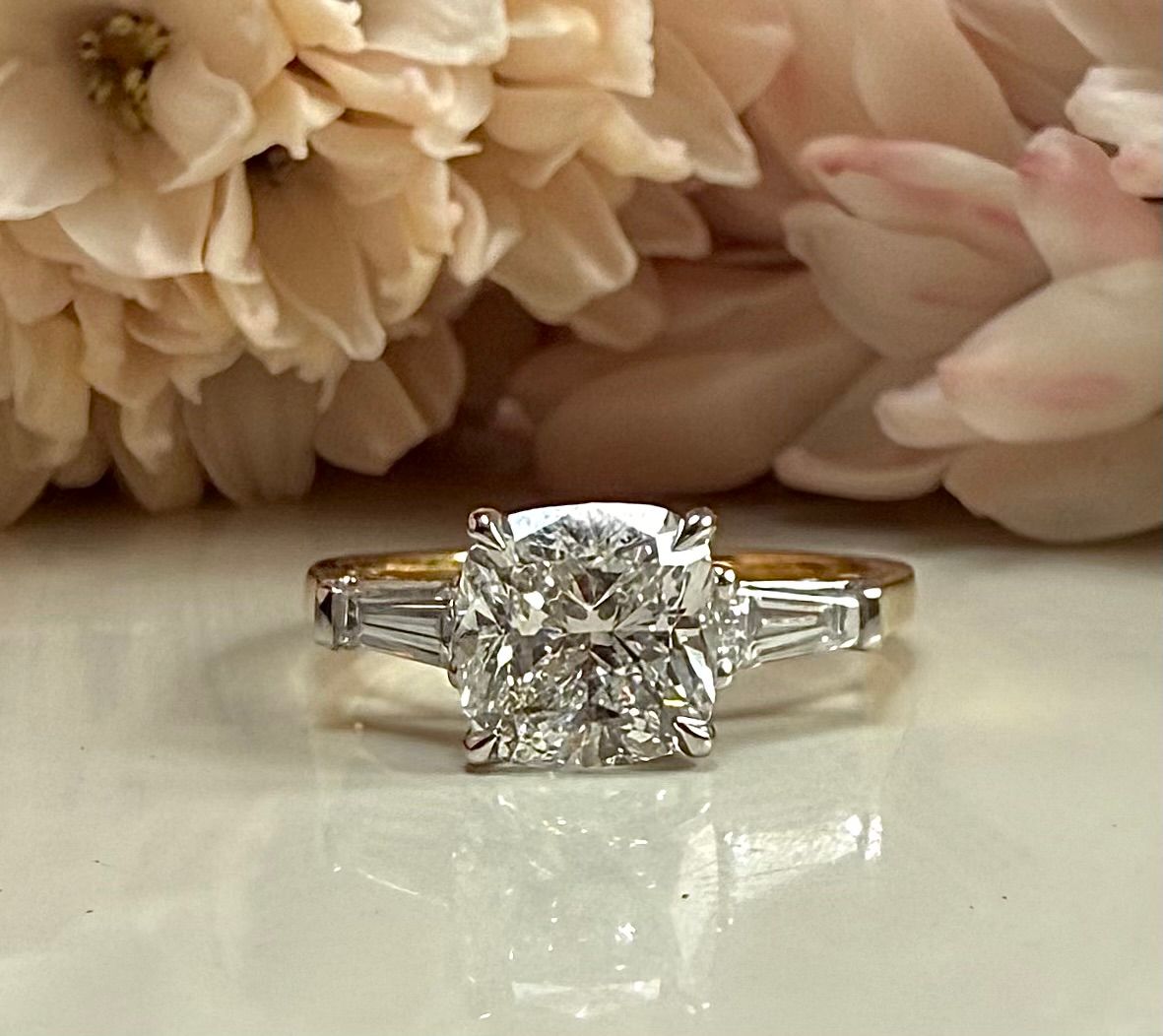 The Lilium engagement ring