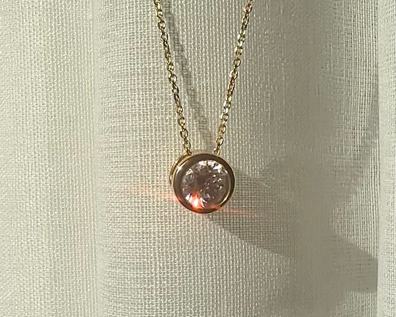 The essential half carat - necklace