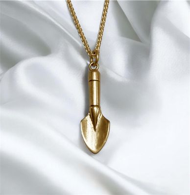 Trowel necklace - gold