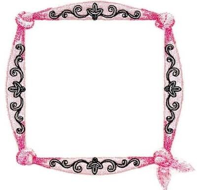 Bandana embroidered quilt label to customize with your personal message