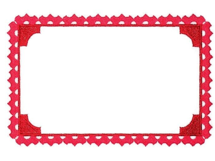 Drunkard&#39;s Path embroidered quilt label to customize with your personal message