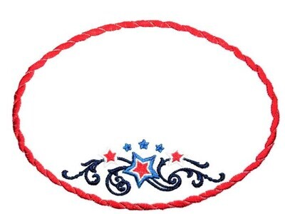 Quilt of Valor label, embroidered quilt label to customize with your personal message