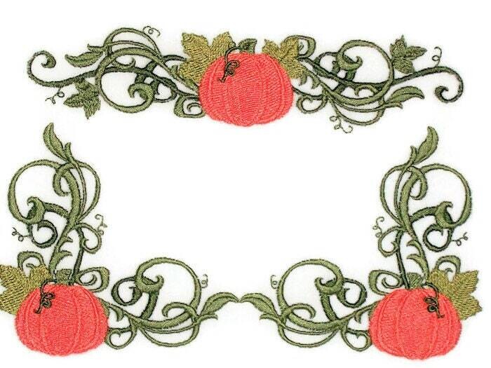 Pumpkin Patch quilt label to customize with your personal message