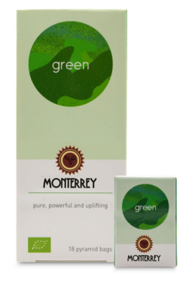 GREEN té verde orgánico I Té pirámide