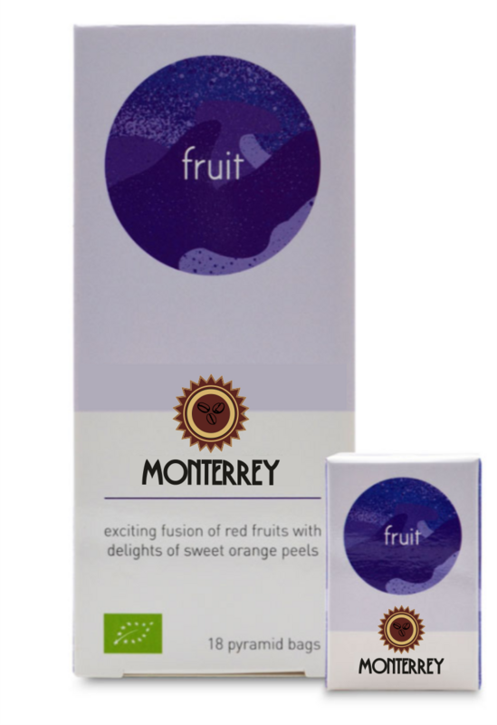 FRUIT infusión orgánica frutas I Té pirámide