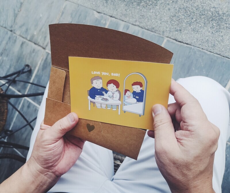 &quot;Love You, Dad&quot; Card