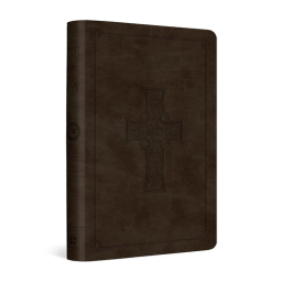 ESV UltraThin Bible (TruTone, Olive, Celtic Cross Design) Imitation Leather