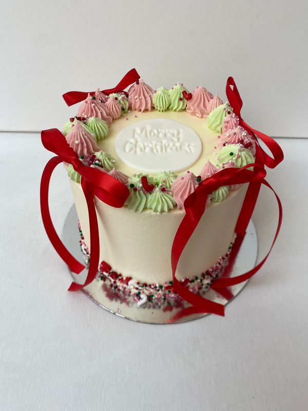 Christmas celebration cake Christmas celebration cake