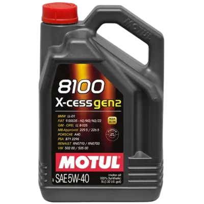 8100 X-CESS GEN2 5W40 5L