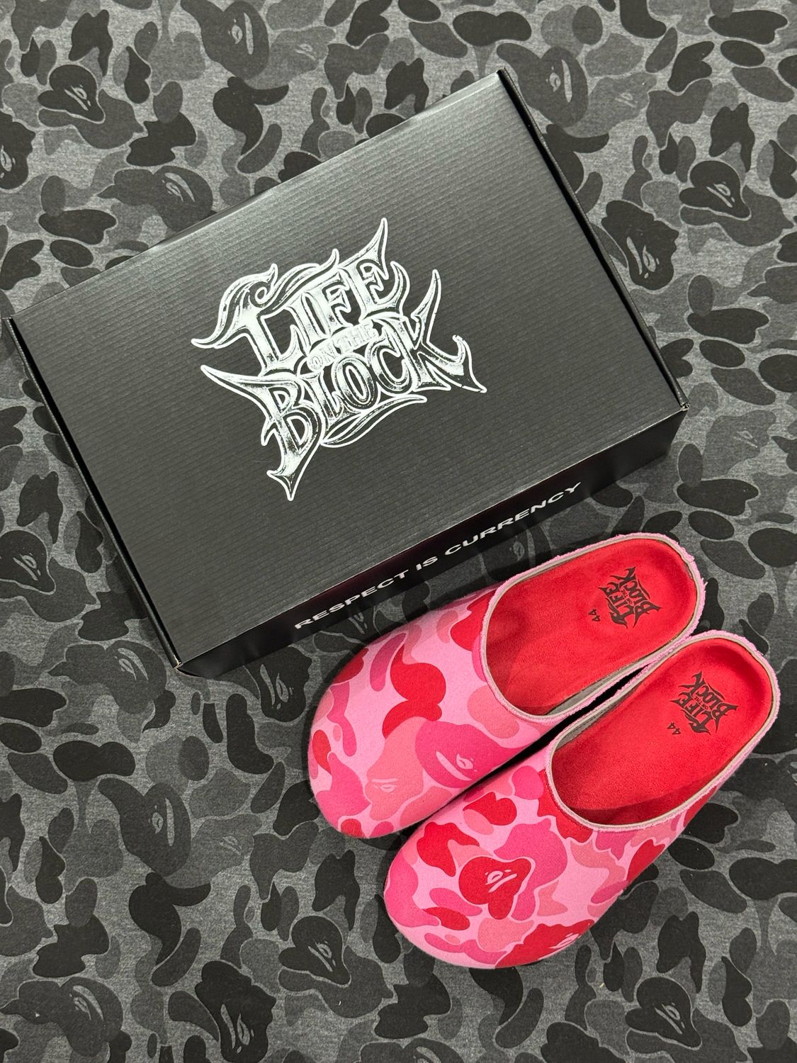 Mule Pink Bape