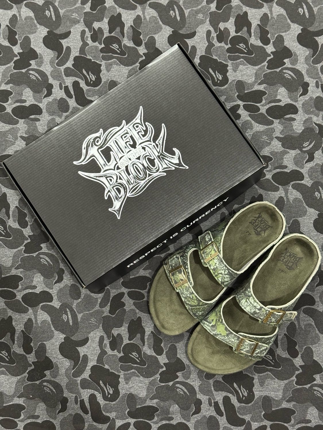 Sandals Dark Realtree