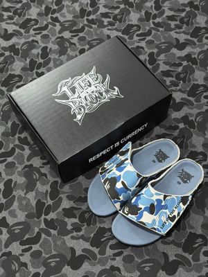 Slides Blue Camo V1