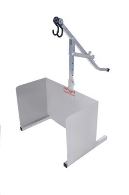 Snowmobile Warm-Up Race Stand with Lift Handle