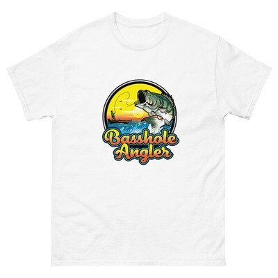 Basshole Angler Logo T-shirt