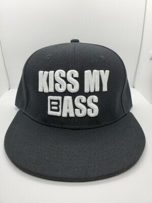 KISS MY BASS Flat Billed Hat