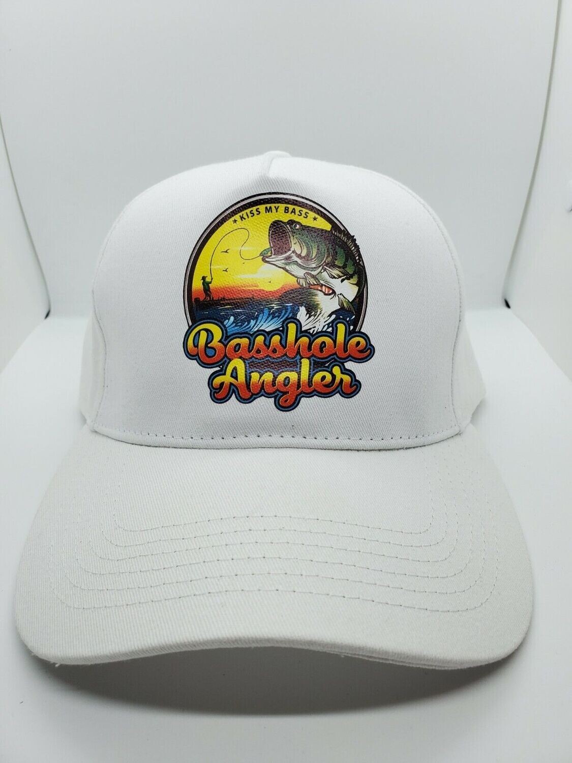 BASSHOLE ANGLER Logo Hat