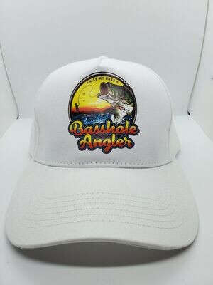 BASSHOLE ANGLER Logo Hat