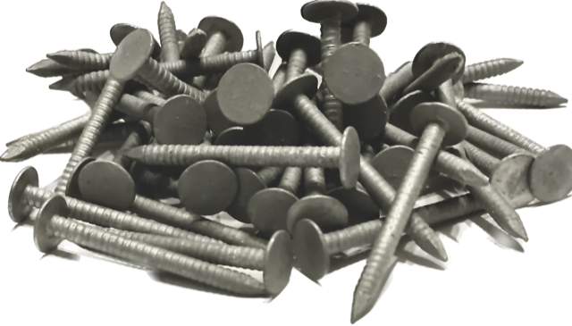 2&quot; x 11GA 6D RING HDG ROOFING NAILS, 5LBS