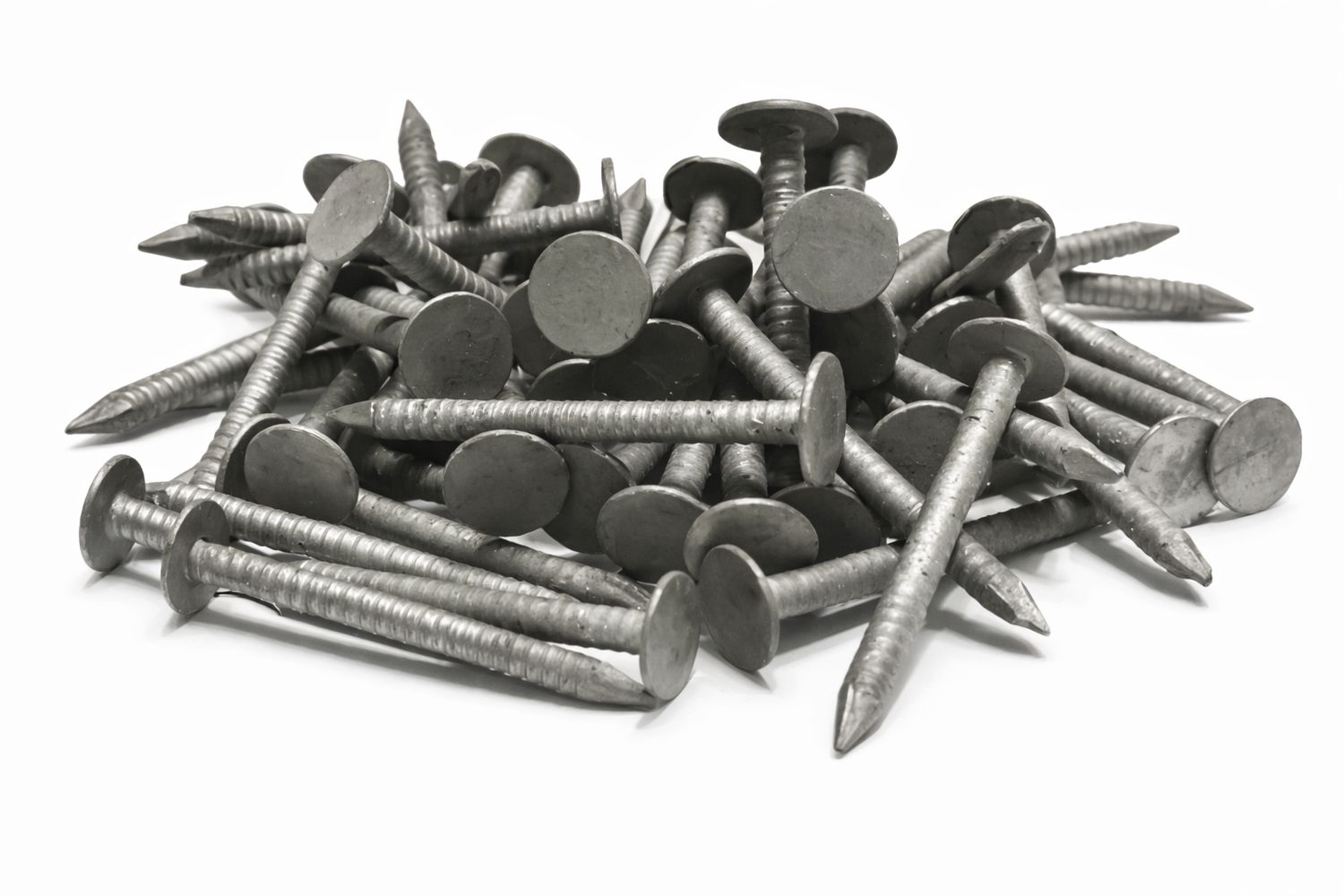 2" x 11GA 6D RING HDG ROOFING NAILS, 25LBS