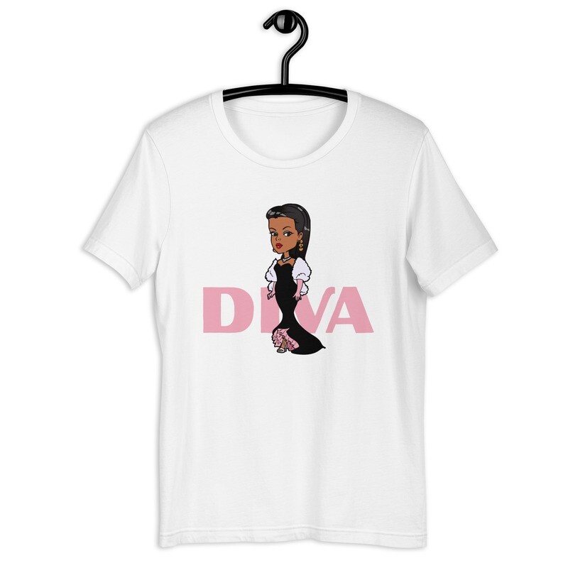 Cutie Girl Diva - AA Unisex T-shirt