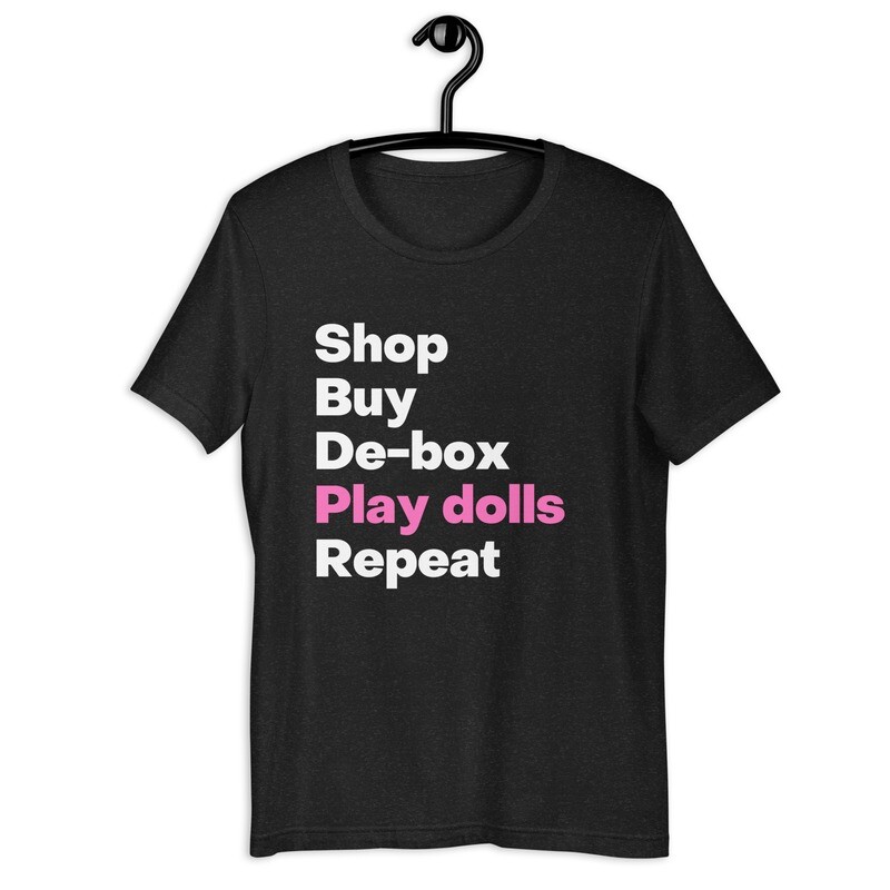 Play Dolls Repeat Unisex T-shirt