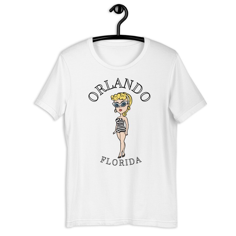 Orlando Blonde Cutie Girl Unisex T-shirt