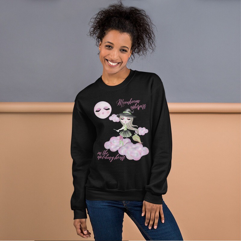 The Witching Hour Blonde Witch Unisex Sweatshirt