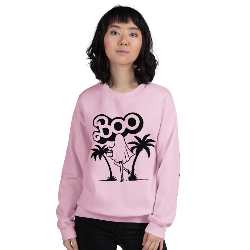 Boo Ghost in Heels Unisex Sweatshirt