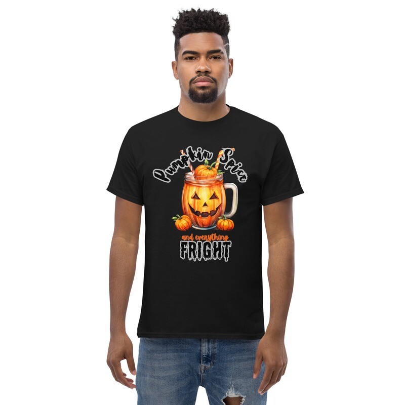 Pumpkin Spice and Everything Fright Men's Classic T-Shirt