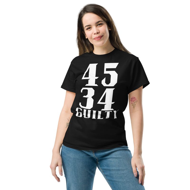 45 34 Guilty Men's Classic Tee
