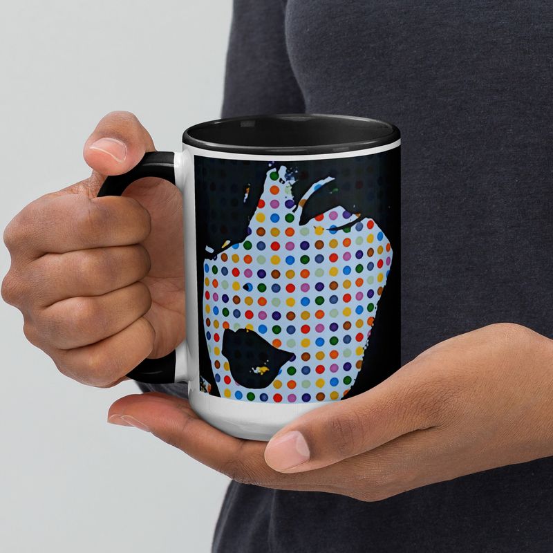 All Dotted Up 15oz Mug with Black Accents