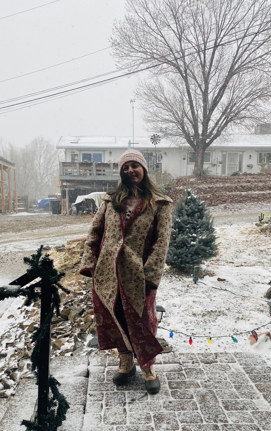 Quilt Blanket Coat