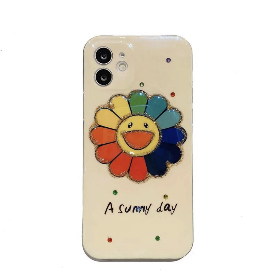 Smiley-Face Flower Case