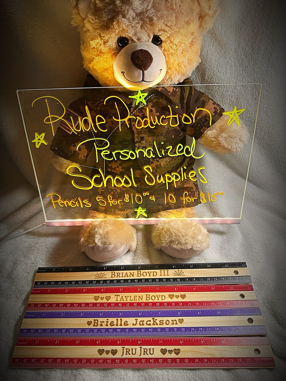 Personalized Rulers