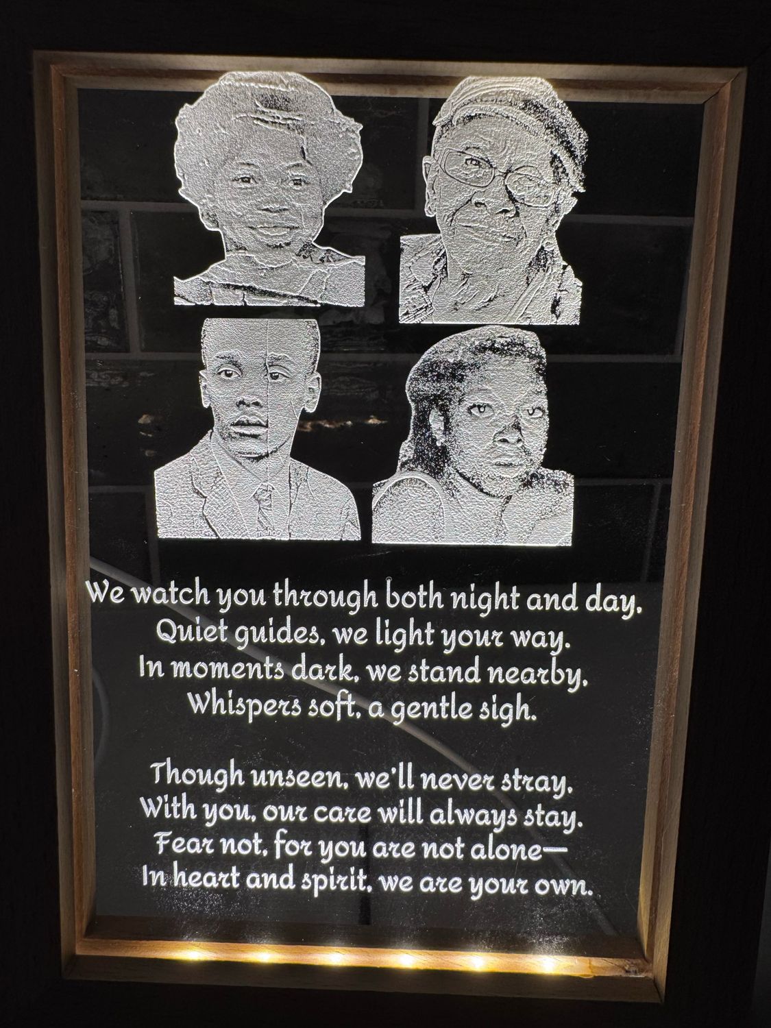 LED Personalized Picture Frame