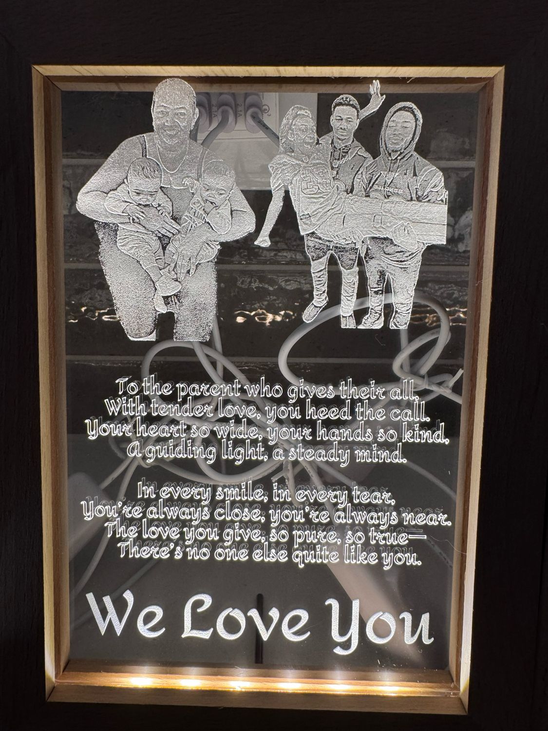LED Personalized Picture Frame