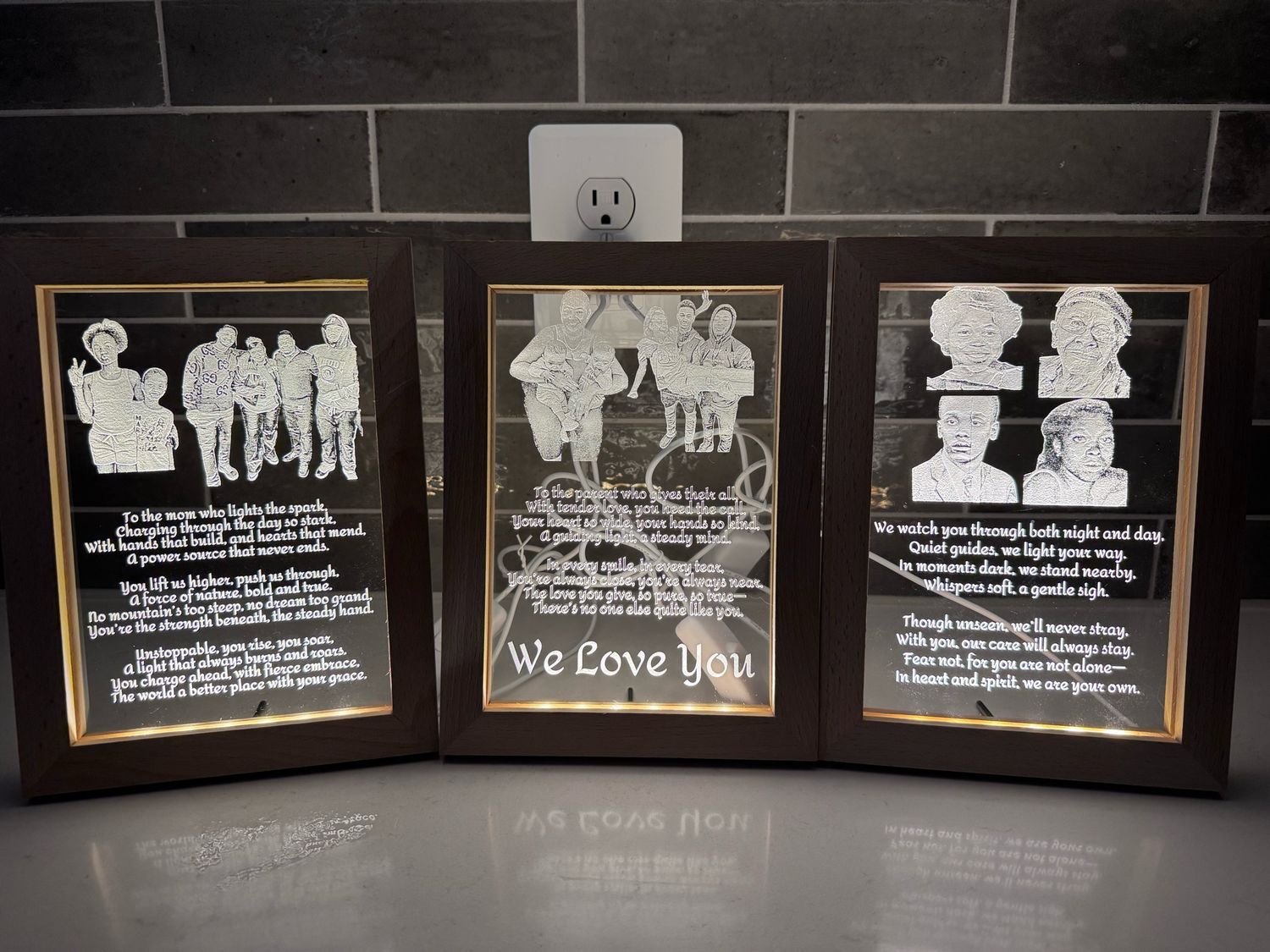 LED Personalized Picture Frame