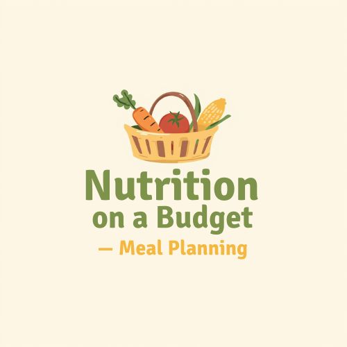 Nutrition on a Budget – Meal Planning - April 4, 10 AM - Online Attendance