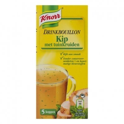 Knorr Soep drinkbouillon kip