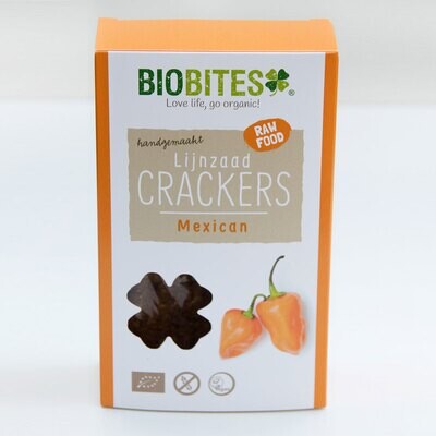 Biobites mexican lijnzaad crackers