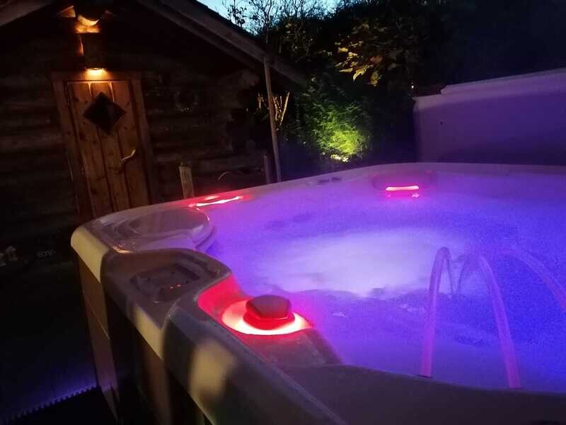 Privé-sauna 2 uur met glaasje bubbels