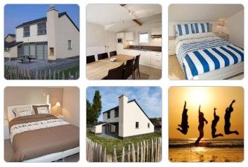 Midweekend zondag tot maandag 1 tot 6 personen Vakantievilla aan Zee