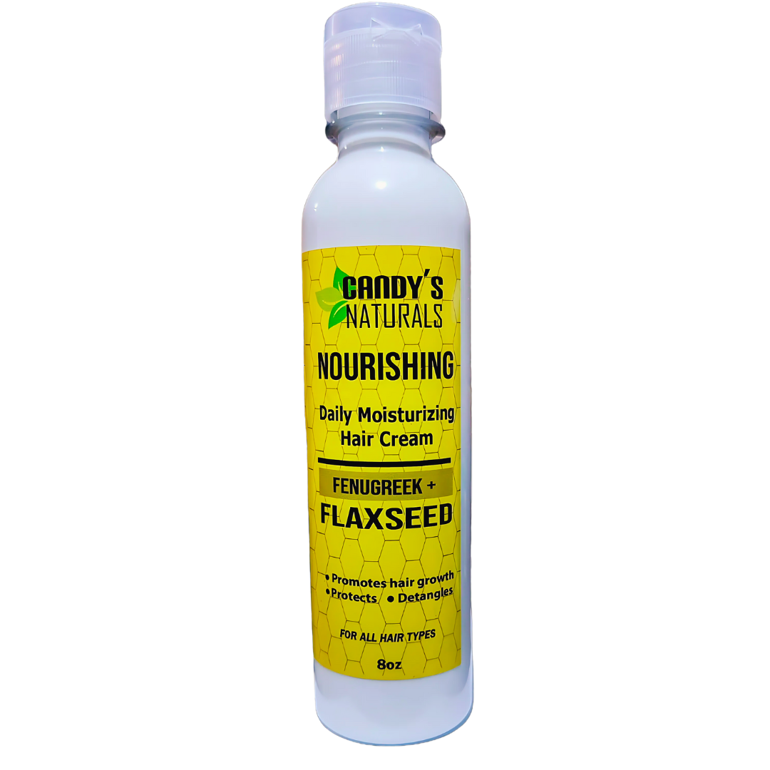 Nourishing Daily Moisturizing Hair Cream with Fenugreek &amp; Flaxseed