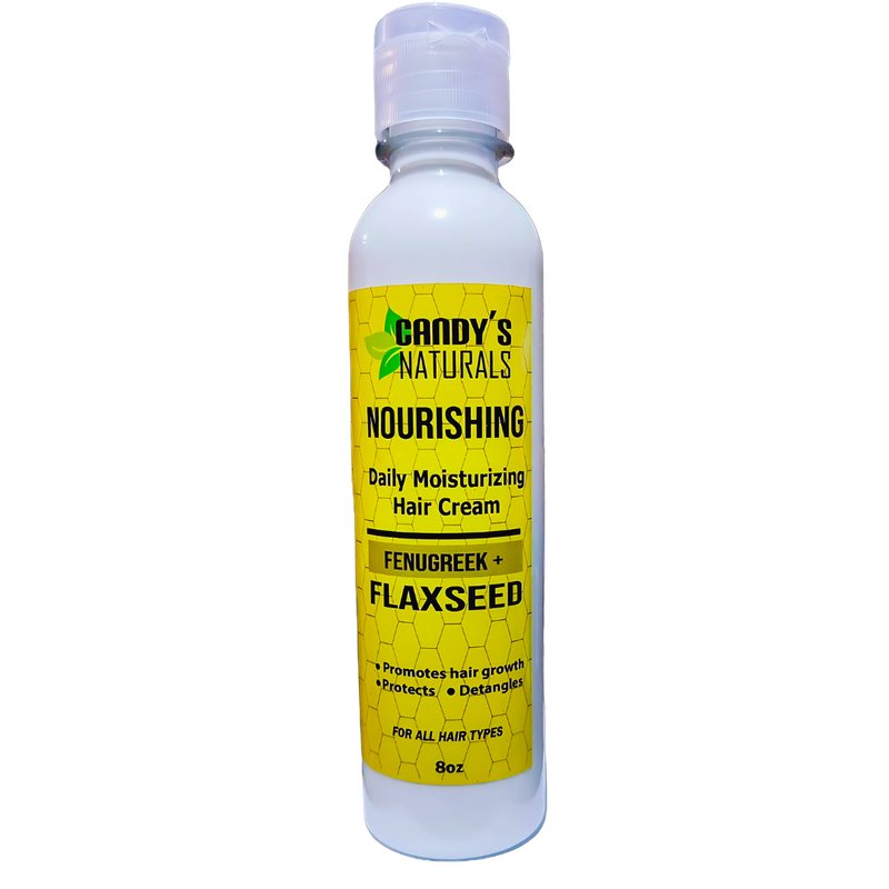 Nourishing Daily Moisturizing Hair Cream with Fenugreek &amp; Flaxseed