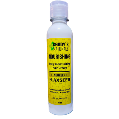 Nourishing Daily Moisturizing Hair Cream with Fenugreek &amp; Flaxseed