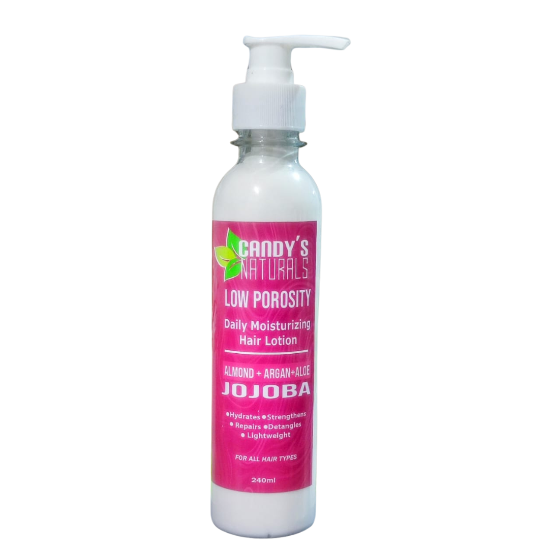 Low Porosity Daily Moisturizing Hair Lotion with Jojoba