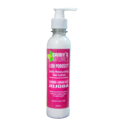Low Porosity Daily Moisturizing Hair Lotion with Jojoba