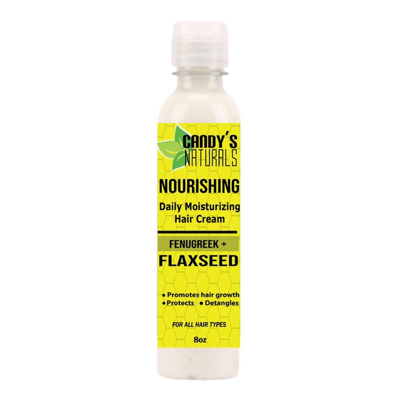Nourishing Daily Moisturizing Hair Cream with Fenugreek &amp; Flaxseed